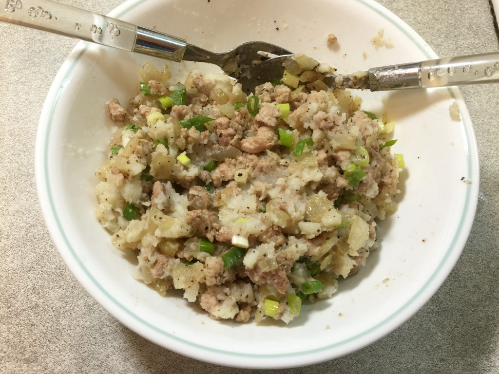 香葱猪肉可乐饼步骤15