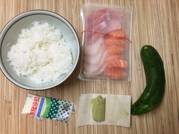 刺身甜甜圈步骤1