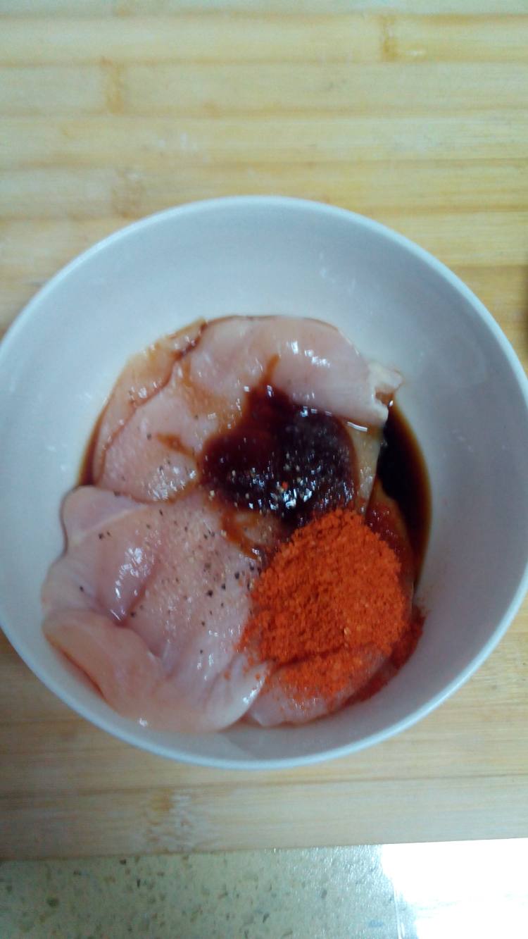 千岛鸡肉寿司步骤3