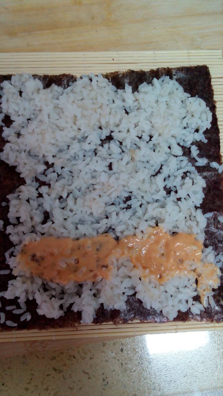 千岛鸡肉寿司步骤8