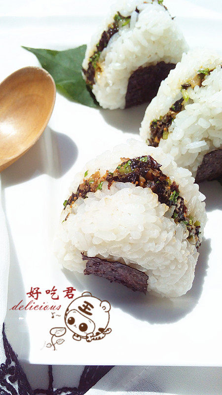 沙丁鱼饭团步骤14