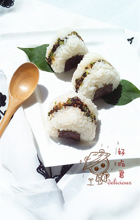 沙丁鱼饭团步骤13