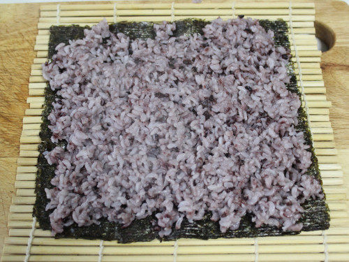 三文鱼紫菜饭卷儿步骤4