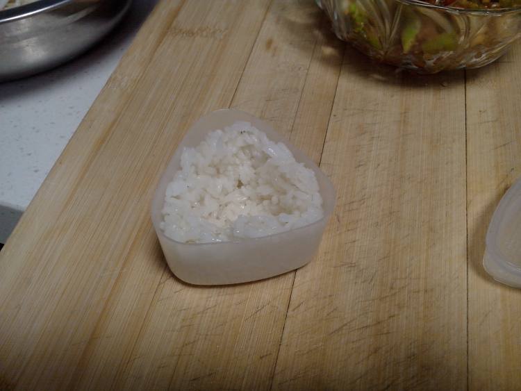 香肠包菜饭团步骤9