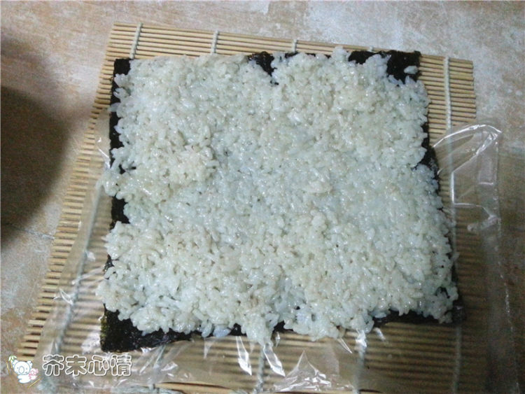 麻酱紫菜包饭步骤2
