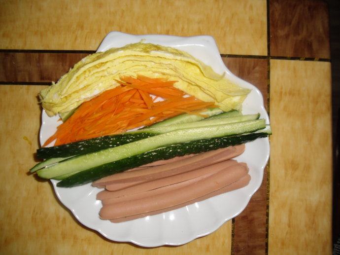 鱼香味寿司步骤3