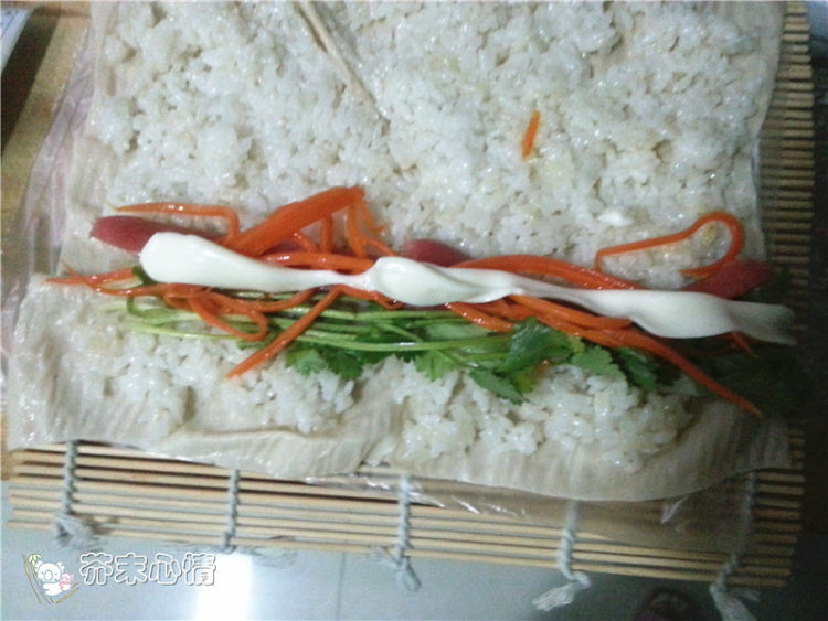 豆皮寿司卷步骤8