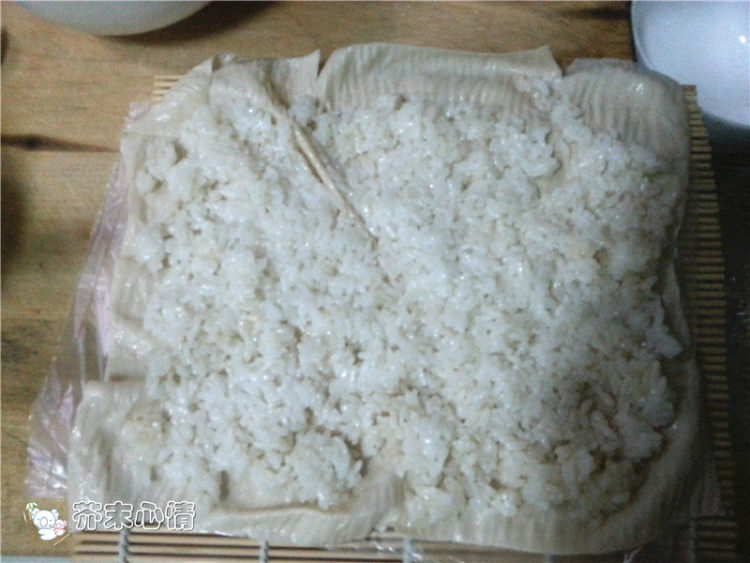 豆皮寿司卷步骤6