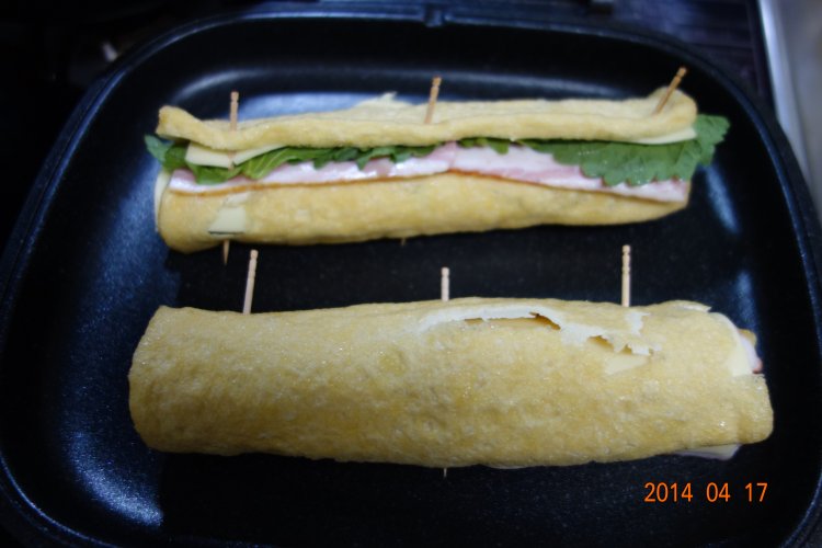 油豆腐紫苏卷步骤7