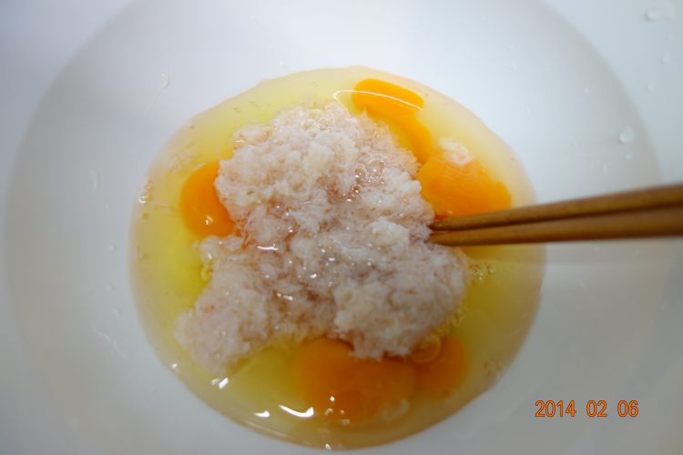 蟹肉炒蛋步骤4