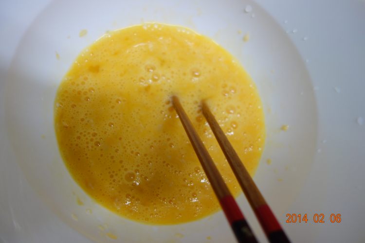 蟹肉炒蛋步骤5