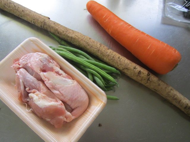 鸡肉昆布卷步骤2