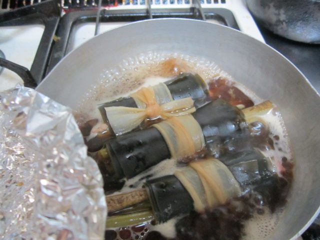 鸡肉昆布卷步骤17