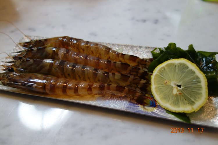 刺身凤尾虾步骤5