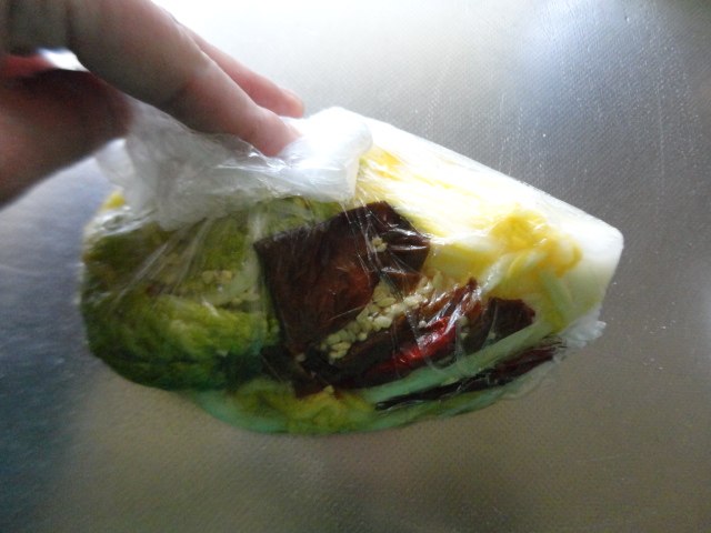 白菜漬物步骤9