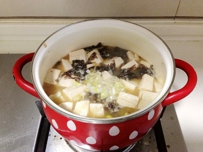 豆腐黄豆芽味噌汤步骤10