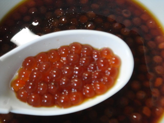 鮭鱼三叶拌饭步骤6