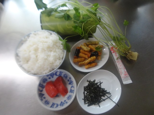 日式明太子茶泡饭步骤1