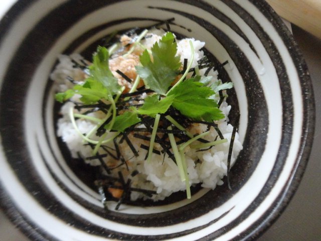 日式明太子茶泡饭步骤8