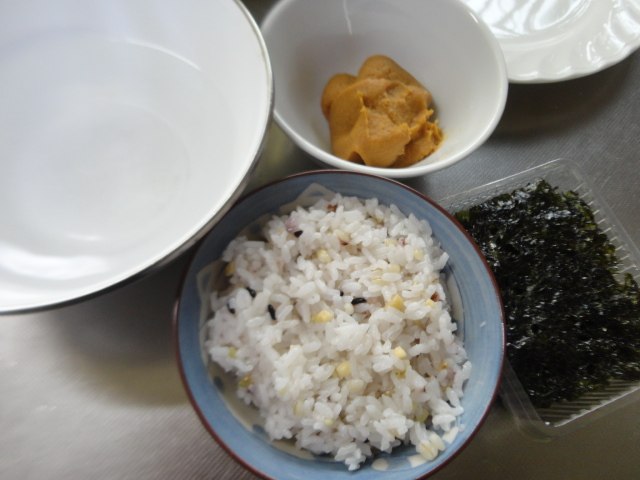 十八谷米味噌饭糰步骤5