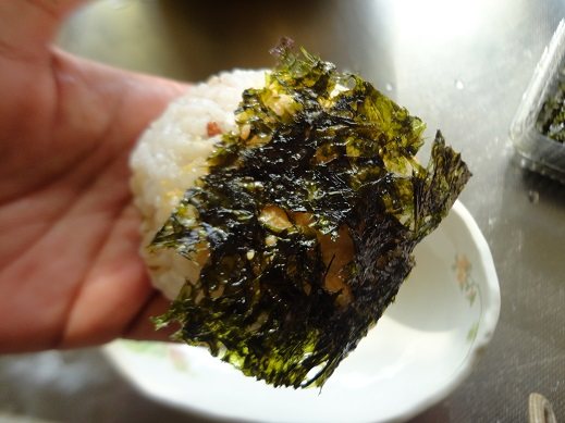 十八谷米味噌饭糰步骤9