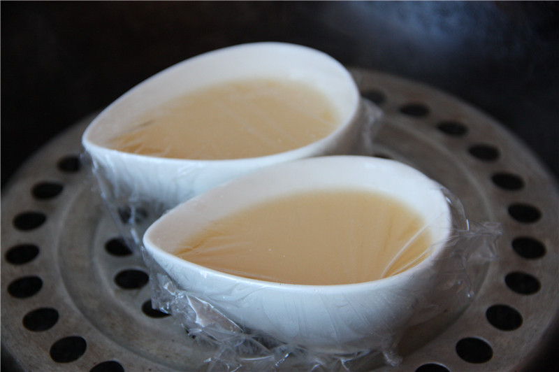 龙眼茶碗蒸步骤7