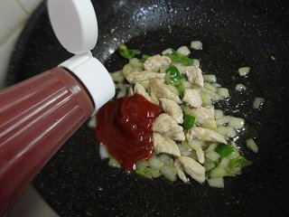 白酱茄汁饭步骤8