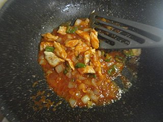 白酱茄汁饭步骤9