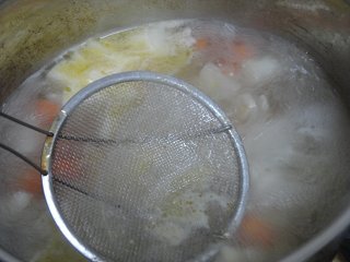 鸡肉味噌汤步骤14