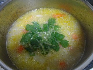 鸡肉味噌汤步骤17