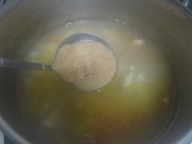 鸡肉味噌汤步骤15
