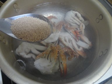 螃蟹豆腐味噌汤步骤4