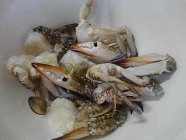 螃蟹豆腐味噌汤步骤2