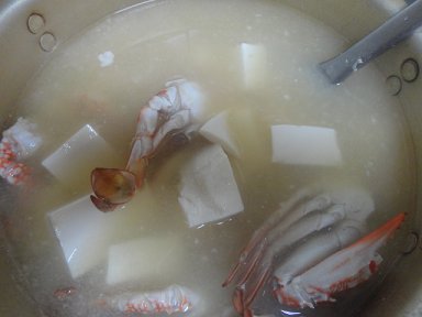 螃蟹豆腐味噌汤步骤8