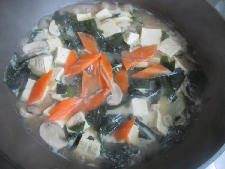 味噌豆腐汤步骤10