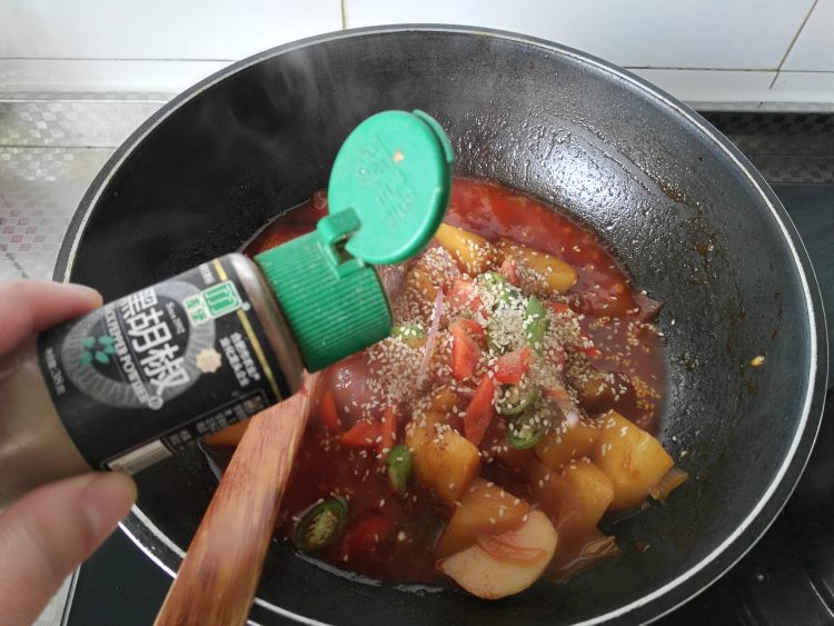 韩式酱土豆步骤12