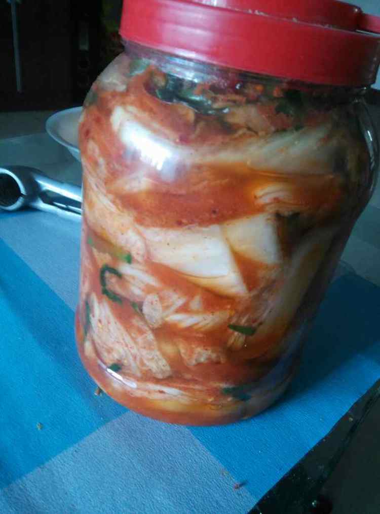 自制辣白菜步骤10