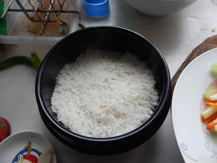 石锅饭步骤6