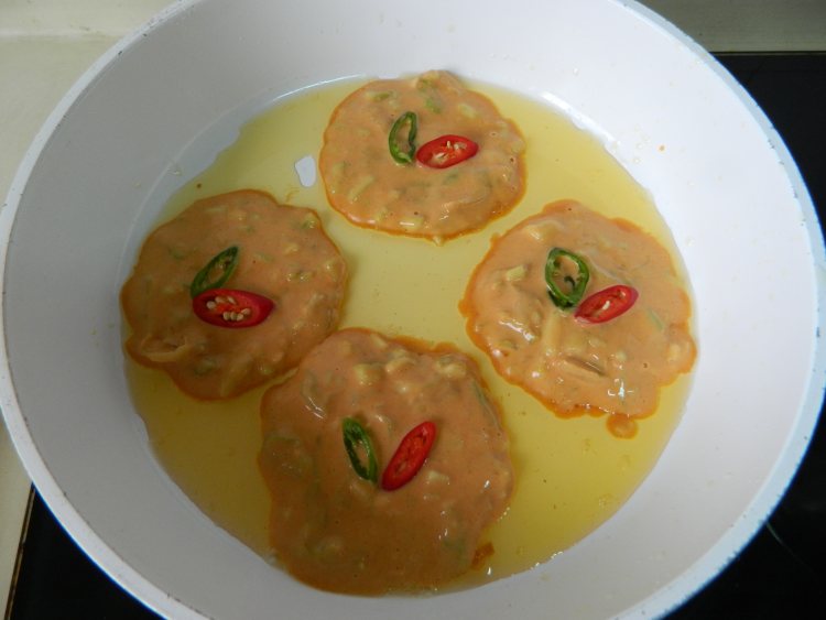 韩式角瓜泡菜煎饼步骤8