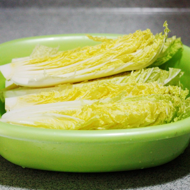 简易版辣白菜步骤2