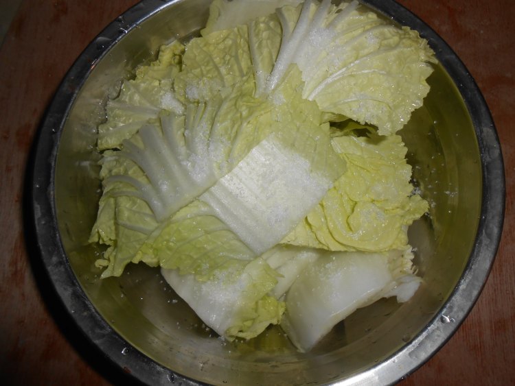 简易版酸辣白菜步骤2