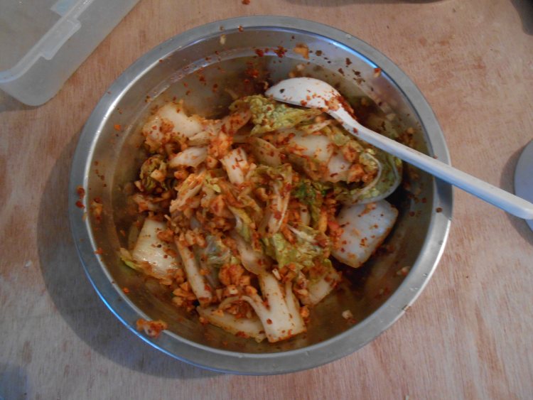 简易版酸辣白菜步骤7
