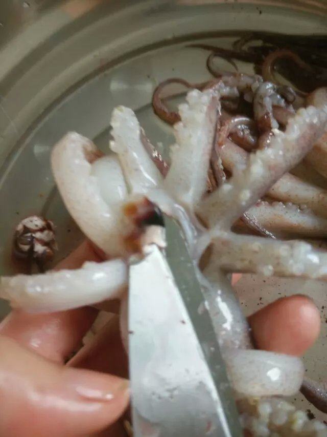 辣炒鱿鱼爪步骤4