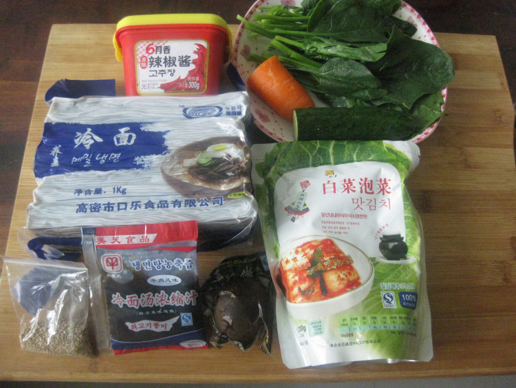 朝鲜荞麦冷面步骤1