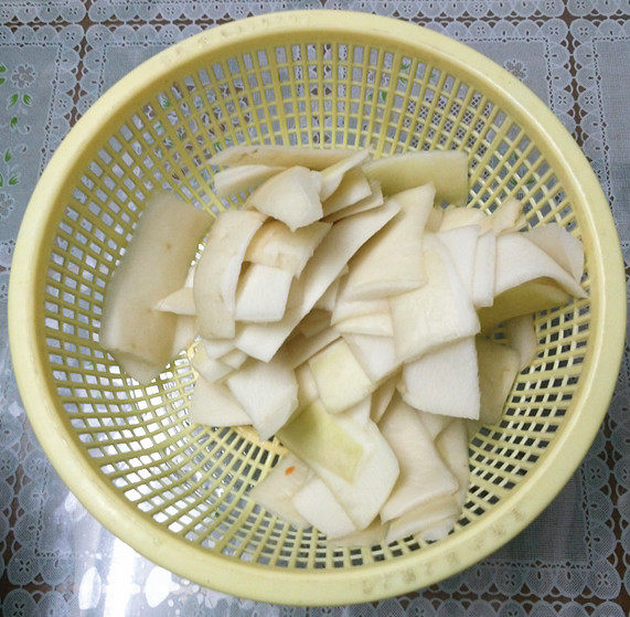 韩式辣萝卜皮步骤5