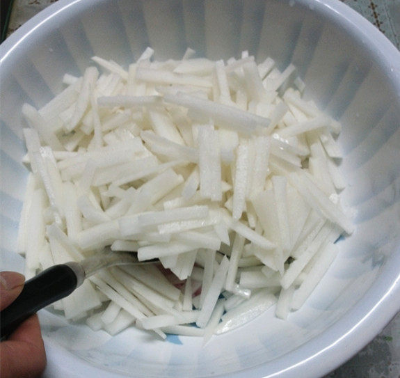 韩式萝卜条步骤5