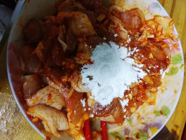 春川铁板鸡步骤4
