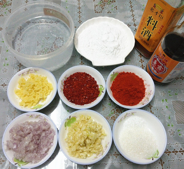 自制韩国泡菜辣酱步骤1