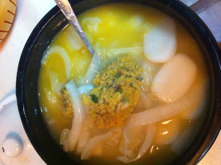 蟹粉白菜年糕步骤10