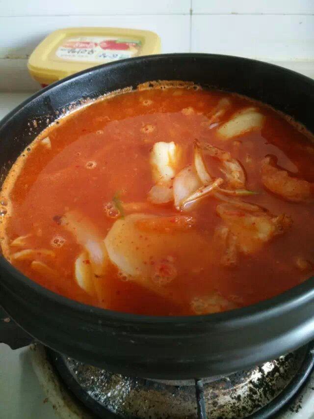 泡菜排骨豆腐汤步骤23